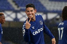 Hasil Everton Vs Brighton - James Rodriguez Dwigol, The Toffees Raih 4 Kemenangan beruntun