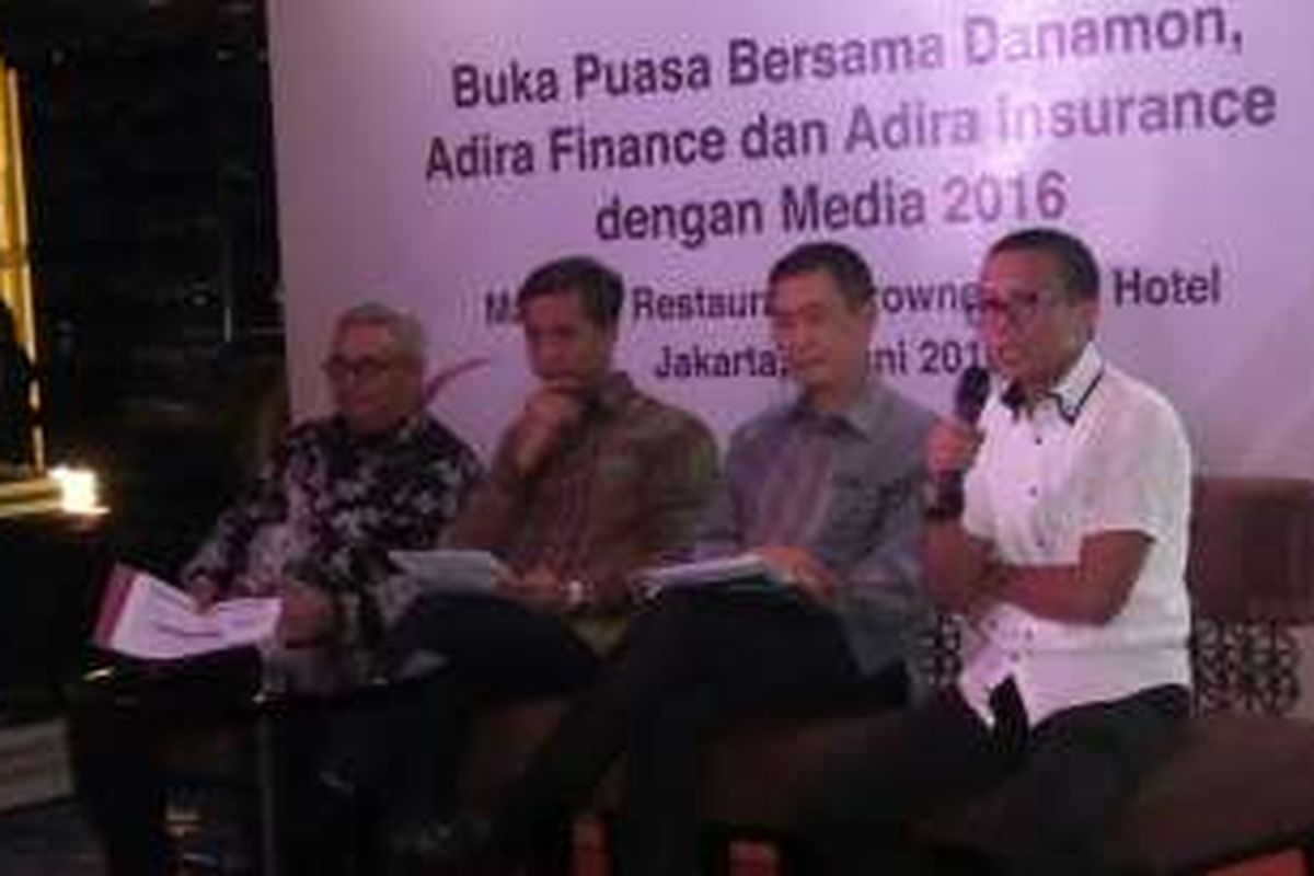 Acara buka puasa bersama Danamon, Danamon Syariah, Adira Finance, dan Adira Insurance, Rabu (8/6/2016).