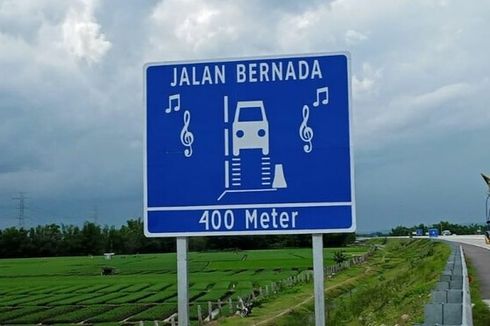 Singing Road di Ruas Tol Trans-Jawa, Inovasi Jalan Bernada Pertama di Indonesia untuk Tekan Angka Kecelakaan Berkendara