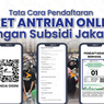 Cara Daftar Antrean KJP Online, Klik Link antrianpanganbersubsidi.pasarjaya.co.id