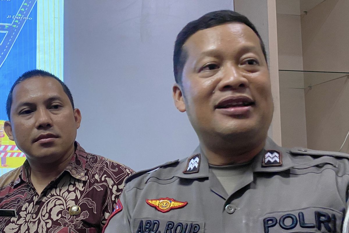 Pejabat Sementara (PS) Kasubnit Jemen Opsrek Audit Inspeksi Satlantas Polrestabes Surabaya, Aiptu Abdul Roup, Jumat (14/6/2024).