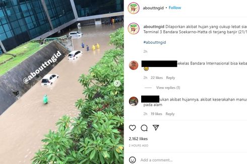 Genangan di Bandara Soekarno-Hatta Disebut Baru Pertama Kali Terjadi