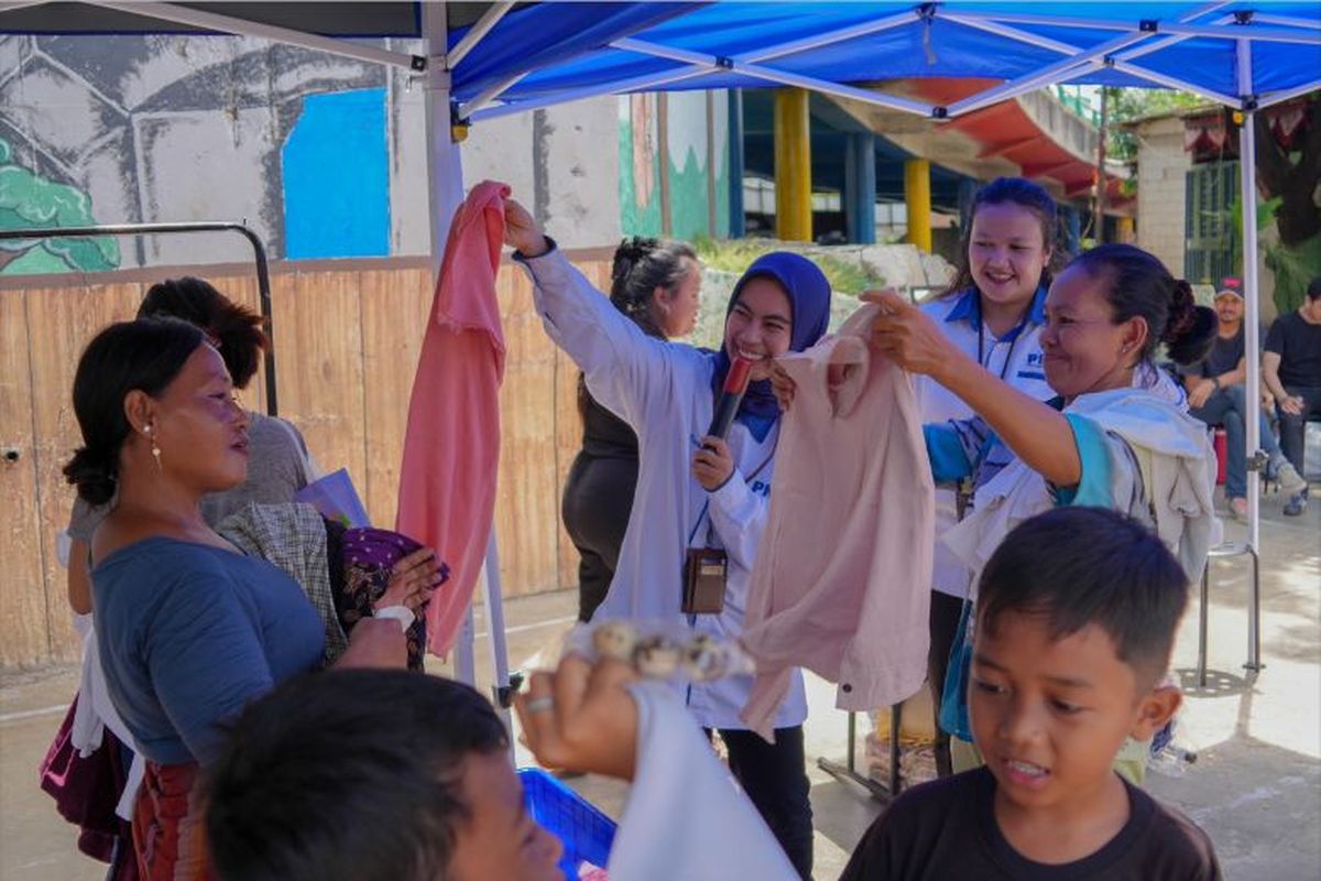 Penerima bantuan PNM. 