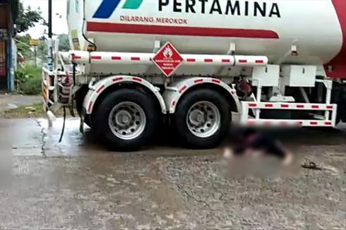 Truk Tangki Lindas Motor, Ibu dan Anak Tewas Berpelukan Tergilas Ban