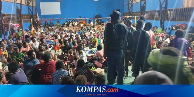 Buntut Kericuhan di Yahukimo, 4.580 Warga Mengungsi ke Polres dan Koramil