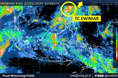 BMKG Deteksi Siklon Tropis Ewiniar di Sekitar Indonesia, Berlangsung sampai Kapan?