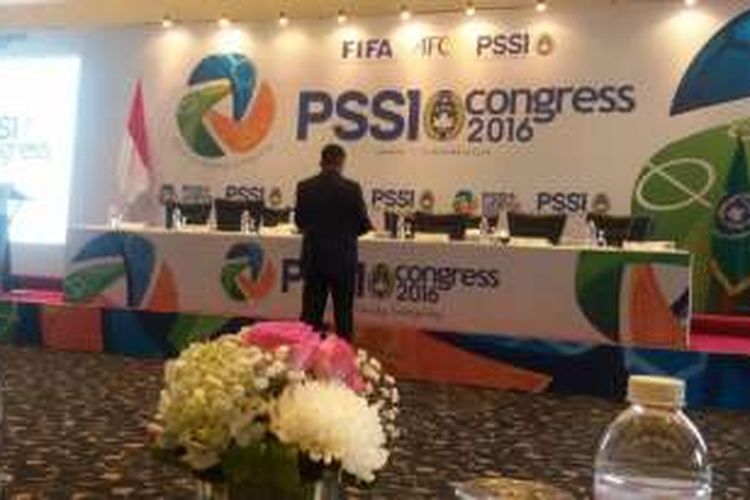 Kongres PSSI dilangsungkan di Hotel Mercure, Ancol, Kamis (10/11/2016). 