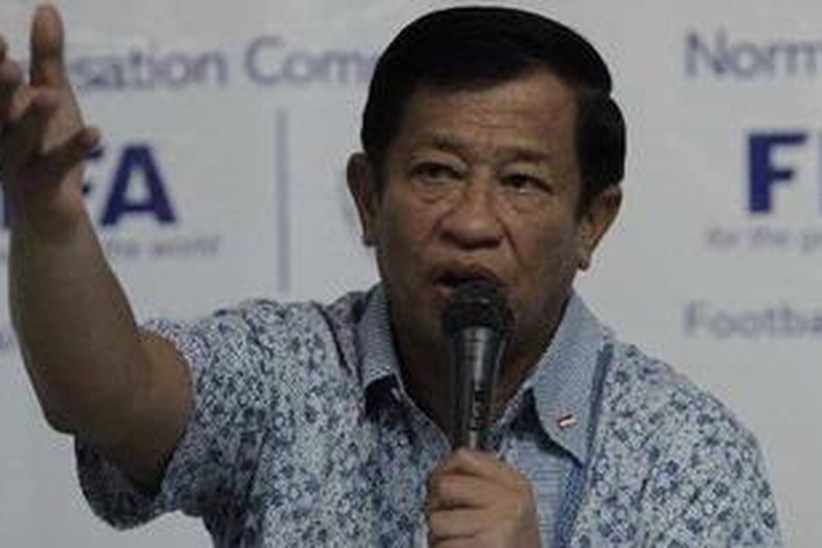 Ketua Komite Normalisasi PSSI, Agum Gumelar.