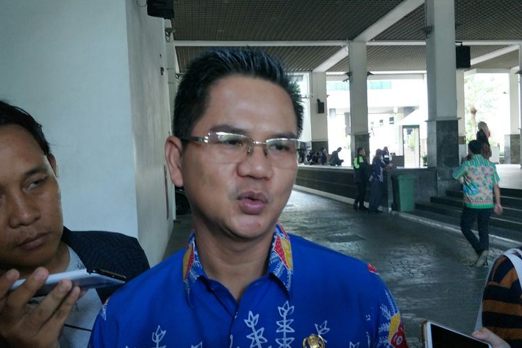 Kepala Dinas Perhubungan DKI Jakarta Syafrin Liputo di Balai Kota DKI Jakarta, Kamis (23/1/2020).