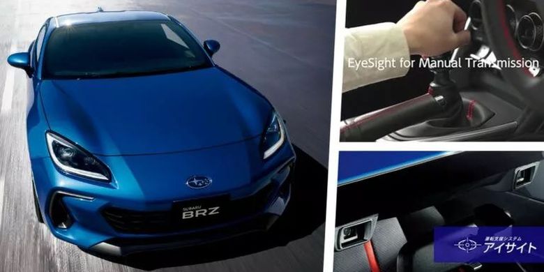 Subaru BRZ dengan transmisi manual mendapatkan tambahan fitur EyeSight