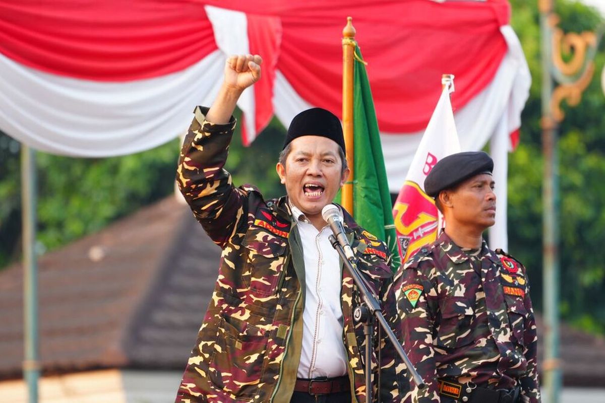 Ketua Umum Pimpinan Pusat GP Ansor Addin Jauharudin