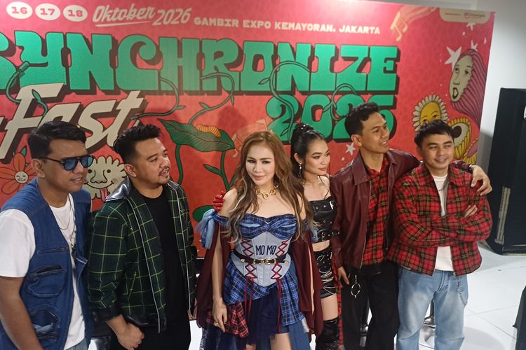 Kembali Bersatu dengan Geisha di Synchronize Fest 2026, Momo: Ini Enggak Mudah