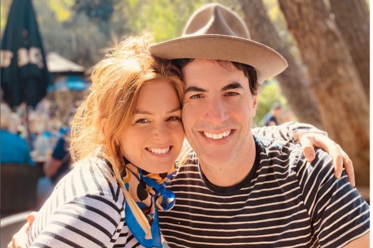 Pasangan Isla Fisher dan Sacha Baron Cohen