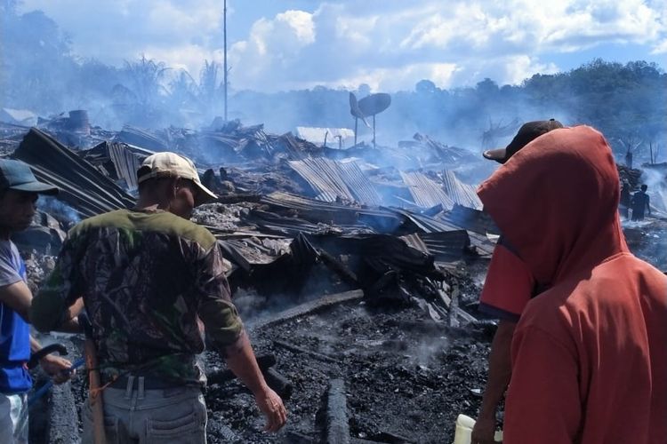 25 rumah hangus terbakar di Sumbawa