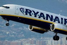 Penumpang Terlambat Kejar Pesawat Ryanair yang Hendak Lepas Landas