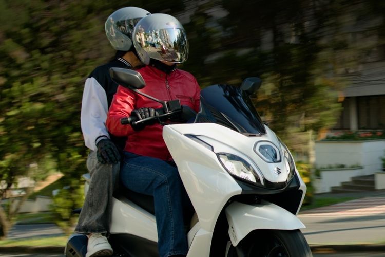 Suzuki Burgman 150 Meluncur, Siap Lawan PCX dan NMAX