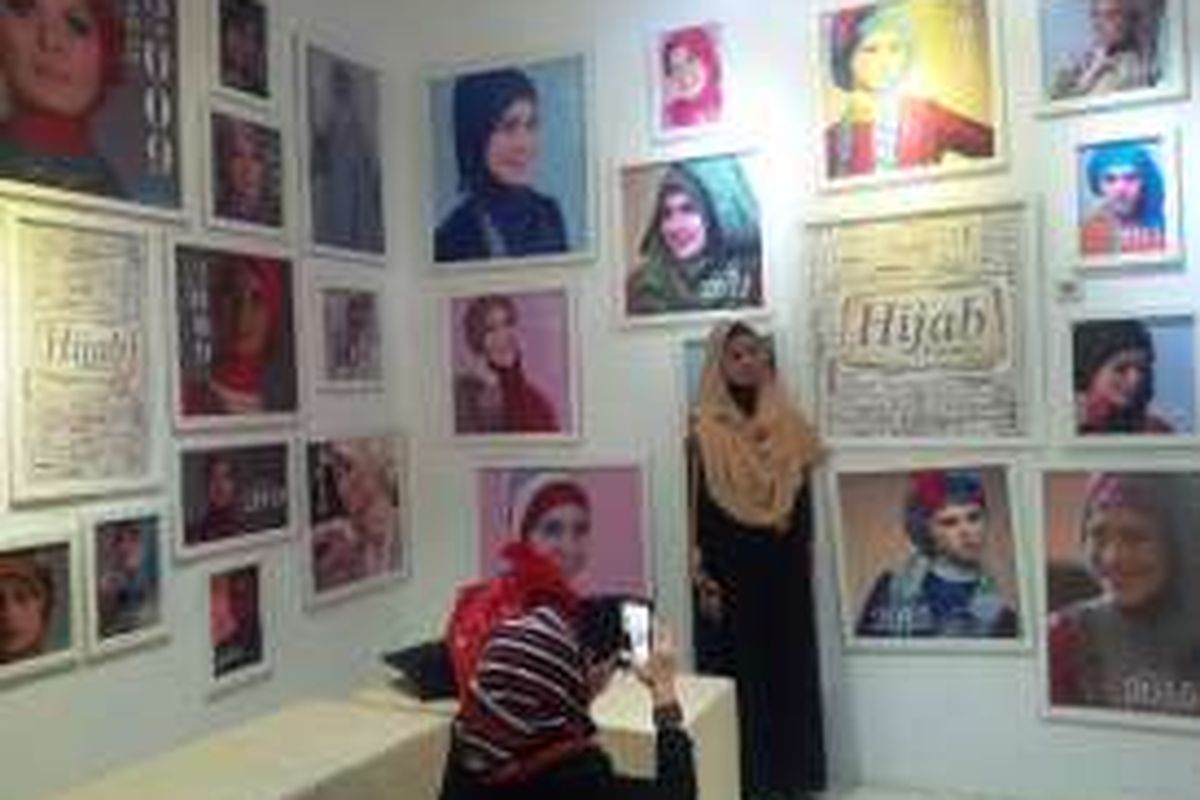 Museum hijab di Hijab Factory, Jalan Pelajar Pejuang 45 No.25 Kota Bandung.