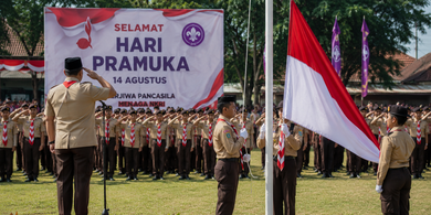 Contoh Teks Doa Upacara Hari Pramuka ke-65 pada 14 Agustus 2026
