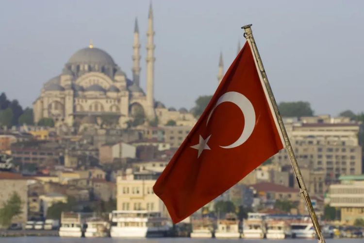 Bendera Turkiye.