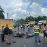Kecelakaan Dump Truck Vs Motor di Palangka Raya, 3 Orang Tewas
