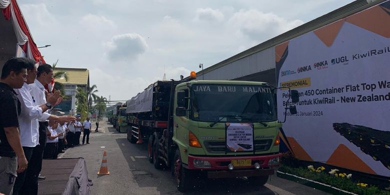 Berita Harian Ekspor Gerbong Kereta Barang Ke Selandia Baru Terbaru