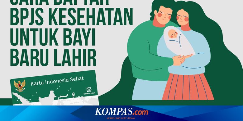 INFOGRAFIK: Cara Daftar BPJS Kesehatan untuk Bayi Baru Lahir
