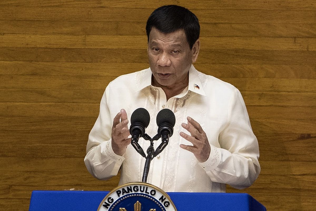 Presiden Filipina Rodrigo Duterte.