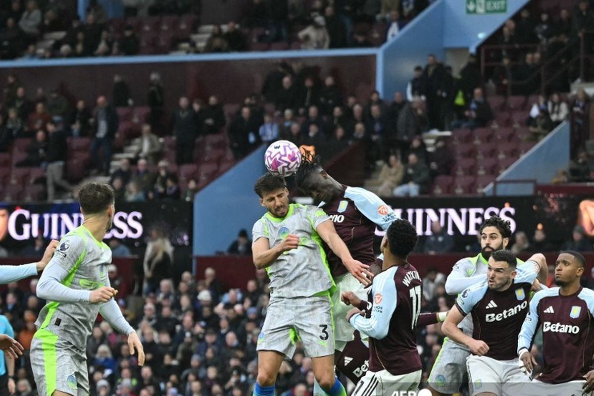 Hasil Aston Villa Vs Man City 1-0: The Citizens Telan Kekalahan Ketiga