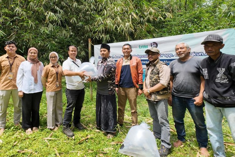 Jagat Satwa Nusantara (JSN) bersama Komunitas Rungkun Awi melaksanakan kegiatan pelepasliaran ikan Kancra (Tor spp.) di kawasan konservasi Rungkun Awi, Desa Tugu Selatan, Kecamatan Cisarua, Kabupaten Bogor, pada 9 Desember 2025