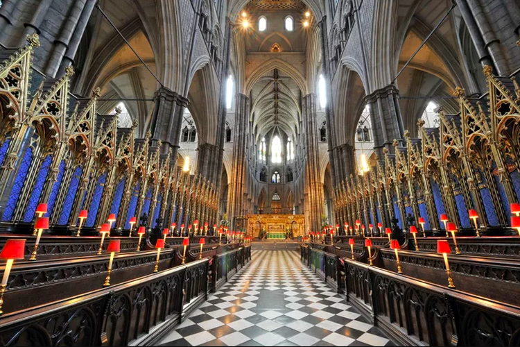Salah satu ruangan di Westminster Abbey, London, Inggris