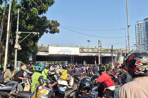 Kolong Flyover Pejompongan Sudah Bisa Dilintasi, Sempat Ditutup Warga yang Protes Dapat Kekerasan