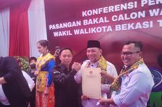 KPU Bekasi Terima Dokumen Pencalonan Heri-Sholihin untuk Pilkada 2024