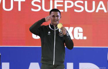 Rizki Juniansyah Raih Emas, Pecahkan 2 Rekor Dunia di SEA Games 2025