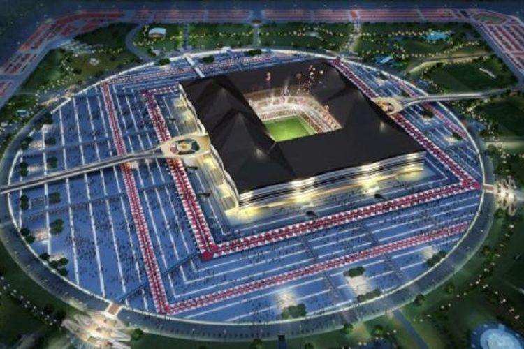 Gambaran Stadion Al Bayt, venue utama Piala Dunia 2022 di Qatar