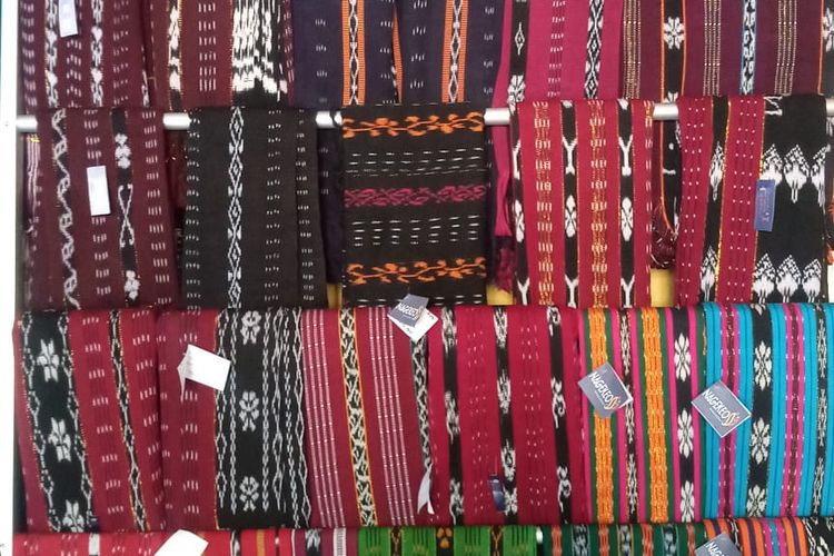 Salah satu UMKM Nagekeo adalah usaha kain tenun. 