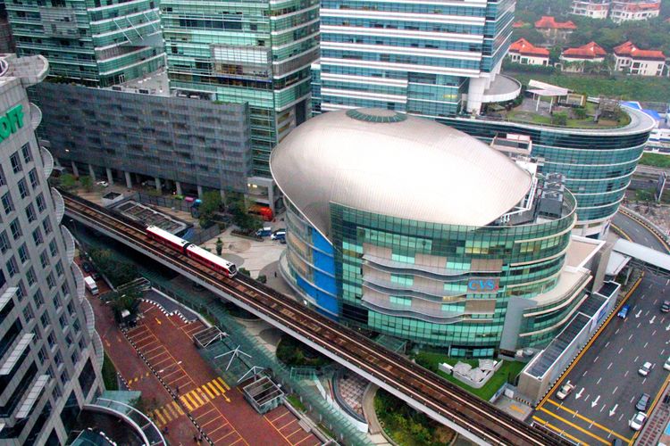Salah satu apartemen di Kuala Lumpur, Malaysia yang menerapkan konsep TOD
