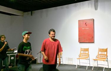 Kitab Pink Jason Ranti, Kanvas Unik Jeje yang Lahir dari Obrolan ...