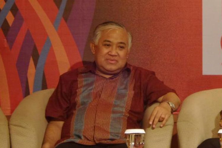 Ketua Dewan Pertimbangan Majelis Ulama Indonesia (MUI) Din Syamsudin di Museum Nasional, Jakarta Pusat, Kamis (29/12/2016)