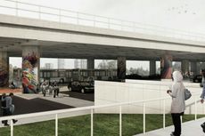 Area Parkir, Taman, hingga Jembatan Merah Akan Dibangun di Kolong Tol Kalijodo