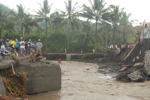 Jembatan yang Rusak akibat Banjir Lahar Semeru Jadi 10 Unit