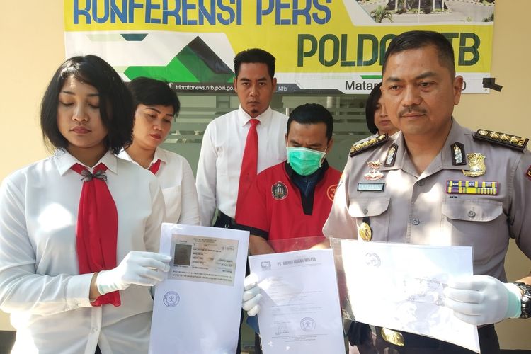 Keterangan Pers Polda NTB terkait penangkapan pelaku TPPO