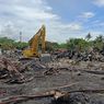 Kondisi Terkini Gudang Plastik yang Habis Terbakar di Bantargebang, Petugas Masih Cari Titik Api