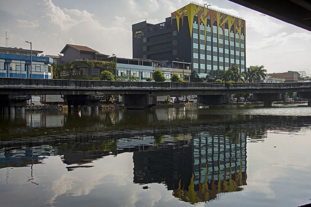 Suasana Hotel dan Griya Pijat Alexis di Jakarta, Senin (30/10/2017). Per Selasa, 31 Oktober ini, griya pijat di lantai 7 Alexis ditutup menyusul keputusan Pemerintah Provinsi DKI Jakarta yang menolak permohonan Tanda Daftar Usaha Pariwisata (TDUP) Alexis.