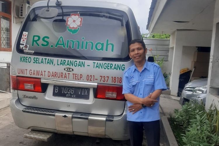 Pak Khoirudin, sopir ambulans RS.Aminah