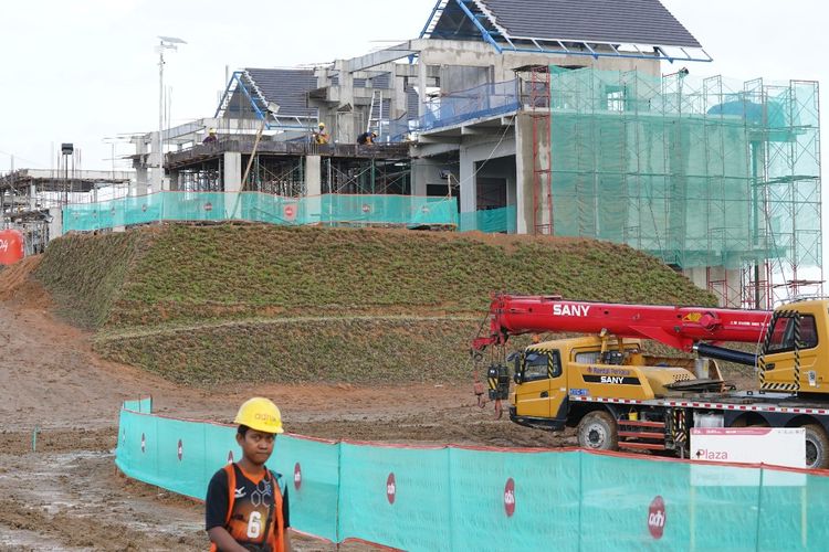 Rumah tapak jabatan menteri di IKN.