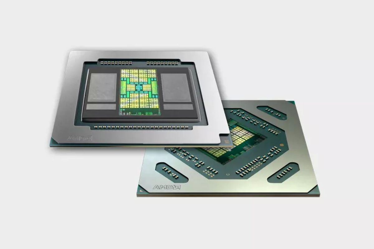 Ilustrasi chip AMD.