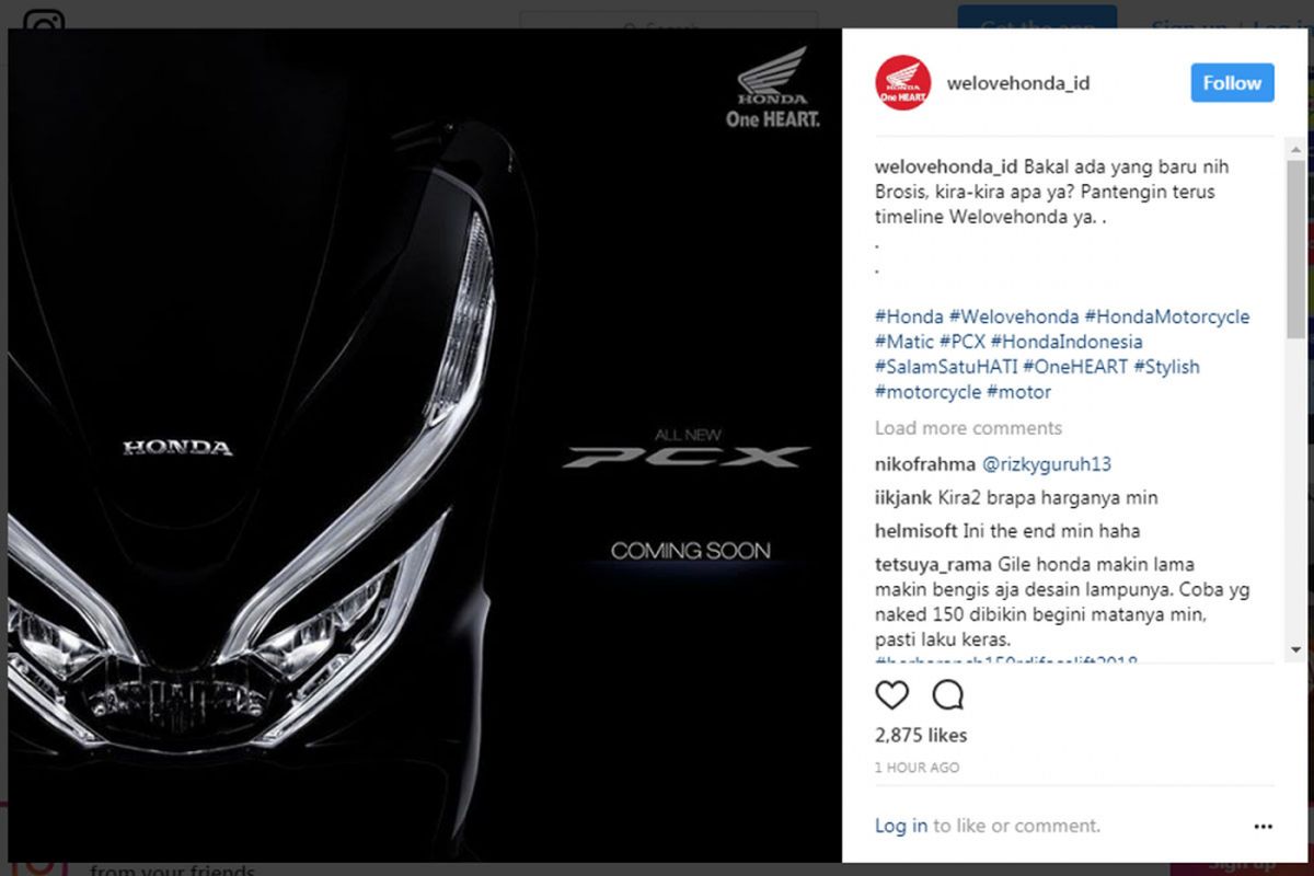 All-New Honda PCX.