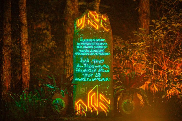 Suasana di Hutan Menyala, Bandung