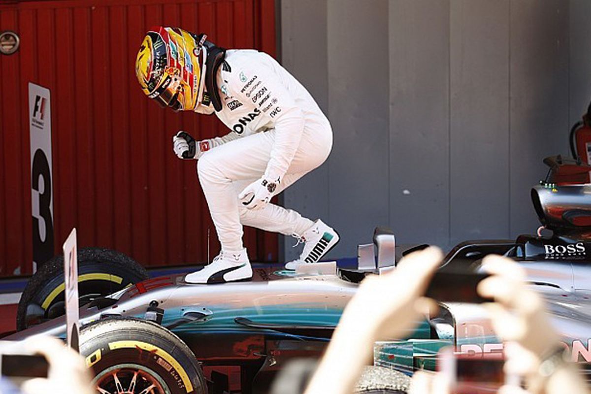 Lewis Hamilton Juara GP Spanyol 2017