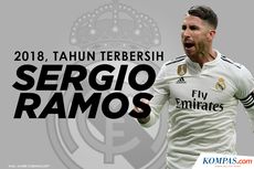 INFOGRAFIK: Sergio Ramos Tak Kena Kartu Merah Sepanjang 2018